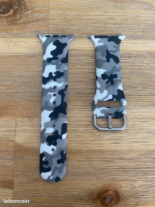 Bracelet pour Apple Watch silicone à motif (image 9)
