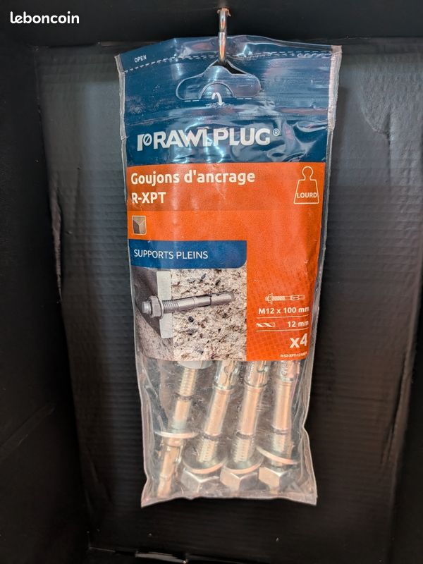 Lot Goujons d'ancrage RAWLPLUG (image 1)