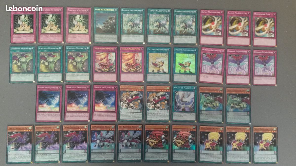 Yu-Gi-Oh Base de Deck Majesspectre Pégase de Majesté DOCS-FR058 EXCELLENT ETAT (image 1)