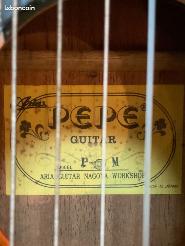 PEPE Guitare, P-55M, Aria Guitar Nagoya Workshop – Made in Japan- (image 7)