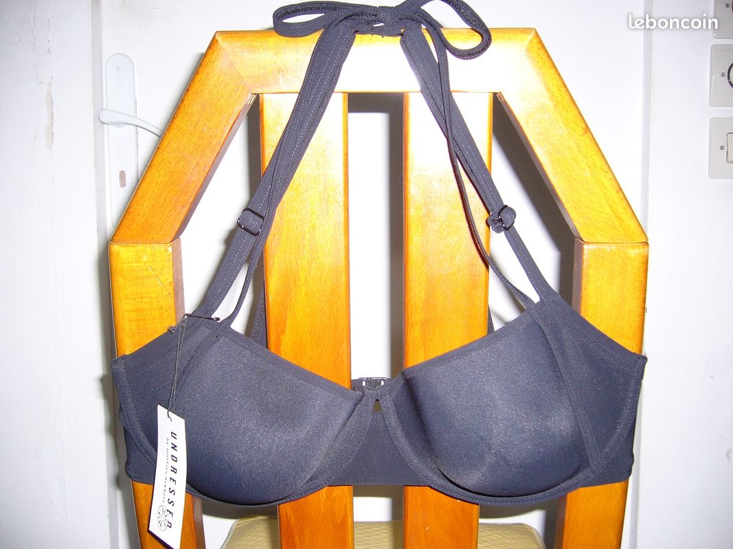 Soutien-gorge Balconnet Plunge Marlies Dekkers - Noir - Taille 95F (80F) - Neuf Avec étiquettes