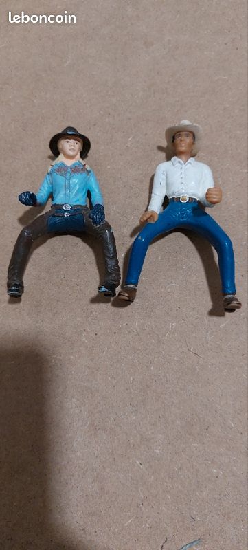Cavalier et cavaliere Shleich Western équitation (image 2)