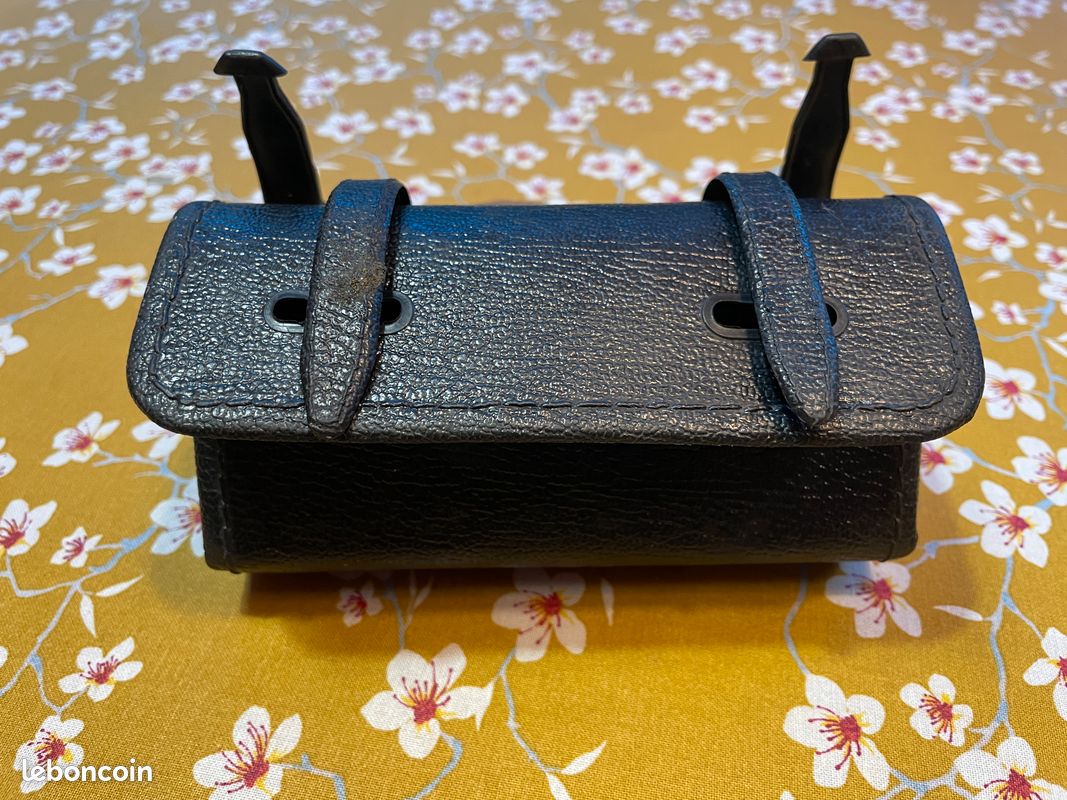 Sacoche D'outils Vintage Pour Vélo – Années 60, Style Motobécane, Plastique Rigide Sans Outil
