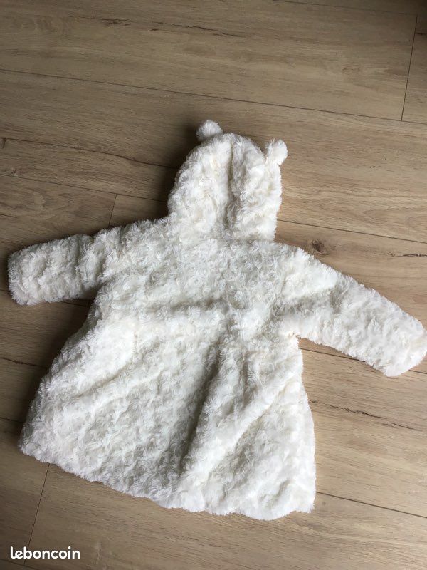 Veste blanche en coton (image 3)