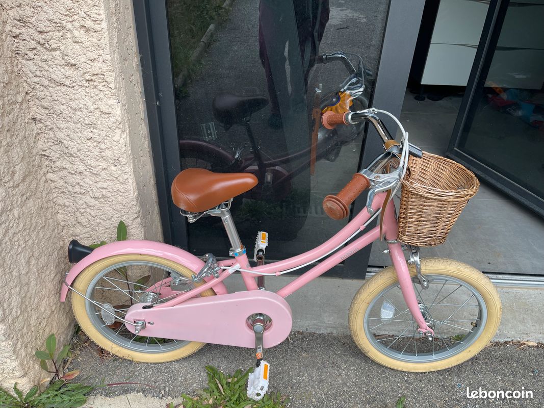 HOT Bike VÃ©lo Vintage 16 Pouces Vélo Rouge VÃ©lo Bobbin 16