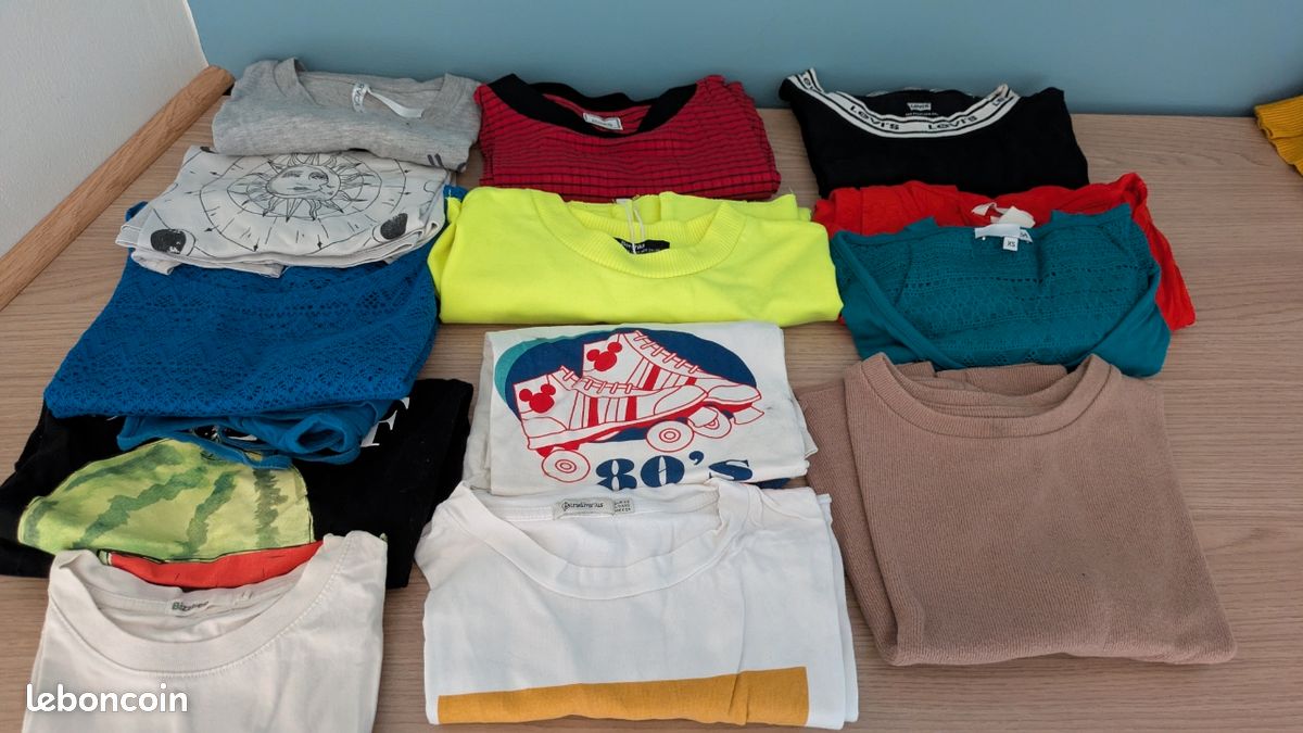 Lot vêtements taille S/36 (idéal friperie/brocante) (image 2)