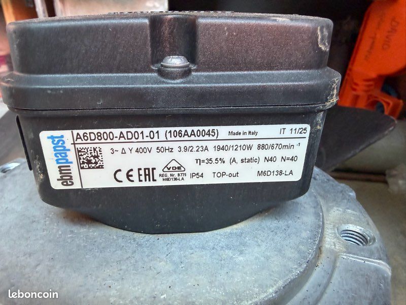 Ventilateur pompe à chaleur (image 2)