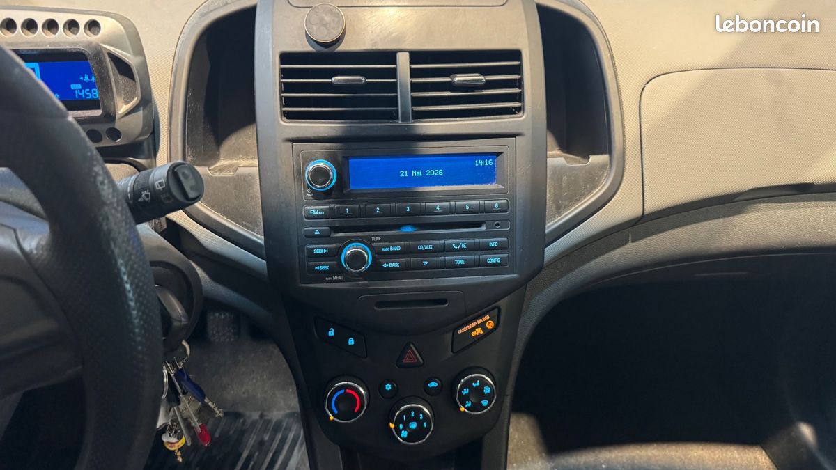 CHEVROLET AVEO 1.2 70 CH LS - RÉGULATEUR DE VITESSE - CLIm (image 16)