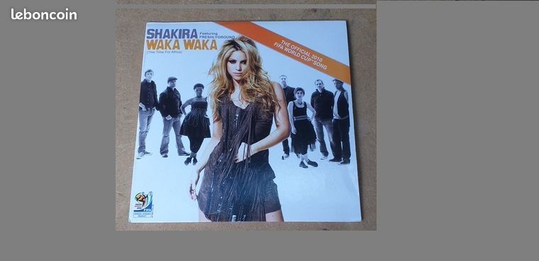 Shakira - waka waka - cd 2 titres (image 1)