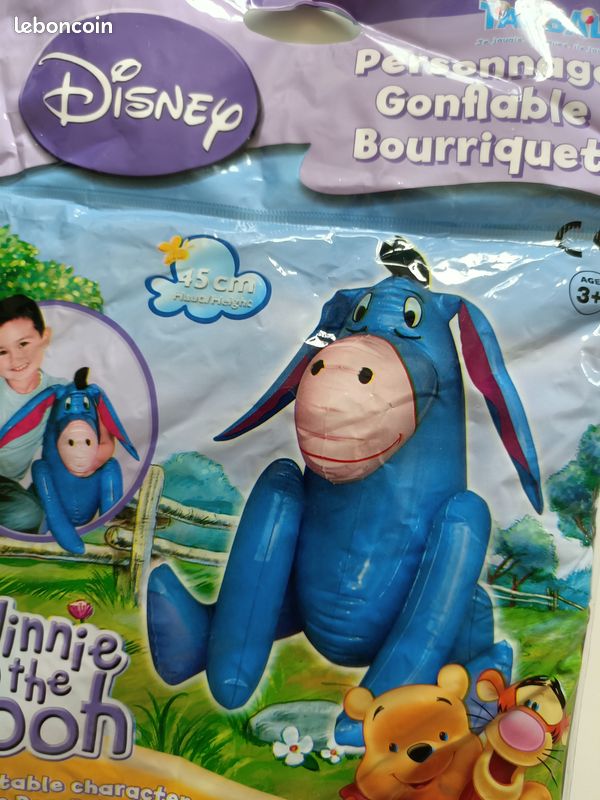 Personnage gonflable bourriquet neuf 45 cm (image 2)