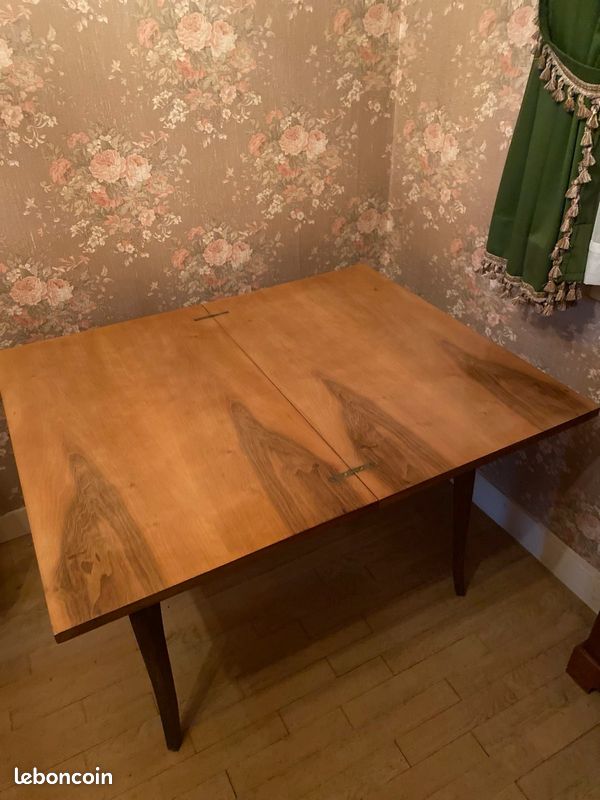 Table convertible bureau/salle à manger avec possibilité de rallonge intégrée optimisée. Gain de place (image 7)