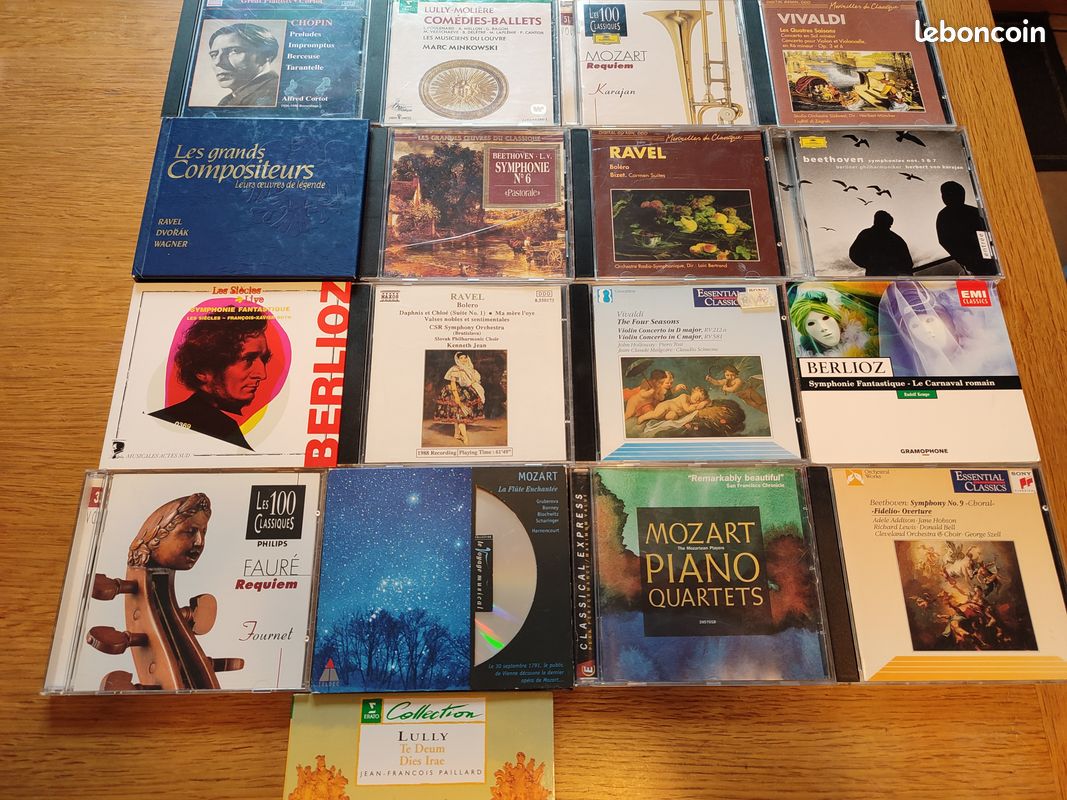 Lot de 17 CD de musique classique (image 1)