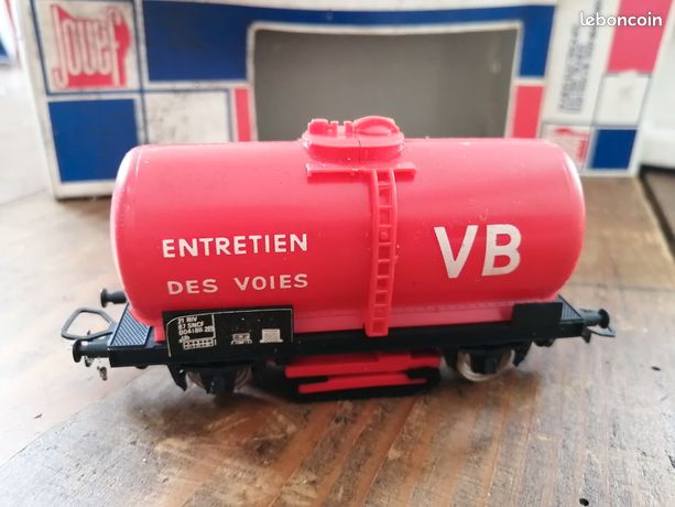Jouef Wagon-Citerne Entretien des Voies SNCF - Rouge (6495) | Achetez sur