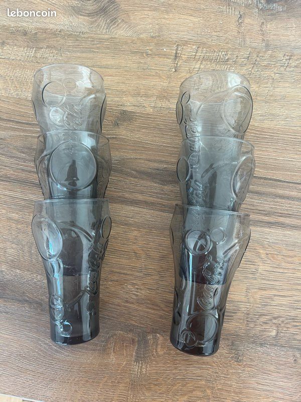 6 verres Coca Cola (image 1)