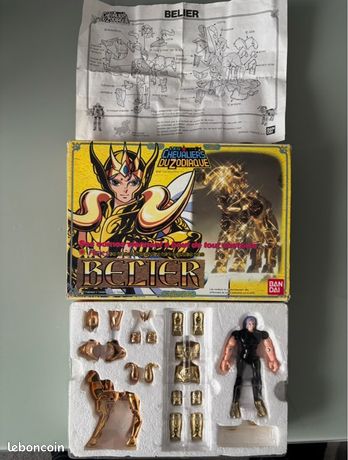 saint seiya belier MU vintage chevaliers du zodiaque black box BANDAI