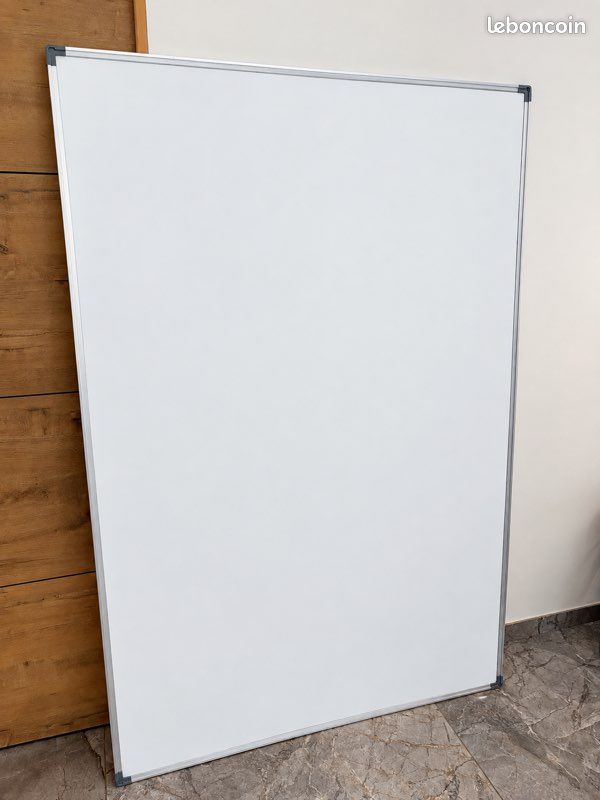 Tableau blanc magnétique Velleda feutre effaçable (image 2)