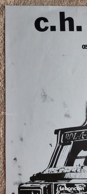 Affiche bainville œuvres hip et réalistes 1980 - la closerie des lilas (image 5)