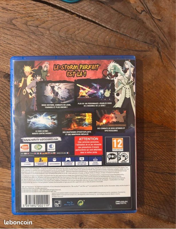 Jeux ps4 naruto (image 2)