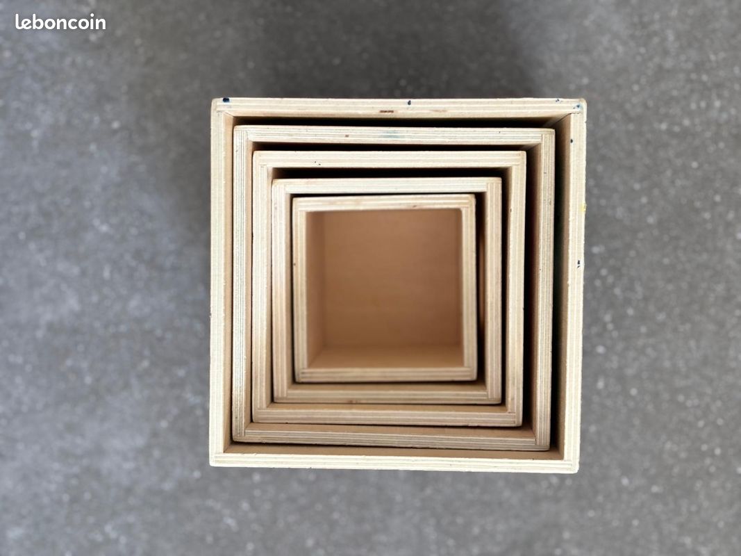 Cubes en bois jouet (image 3)