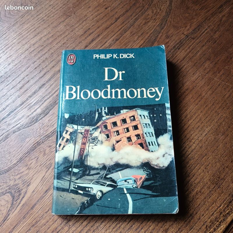 PHILIP K. DICK - Dr Bloodmoney - J'ai Lu n°563 - Edition vintage 1974 avec couv Tibor Csernus (image 1)