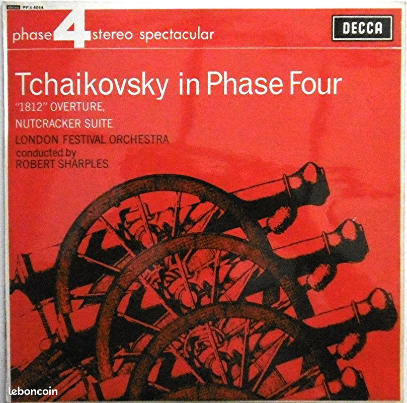 Tchaikovsky - disque 33 tours -1812 ouverture (image 1)