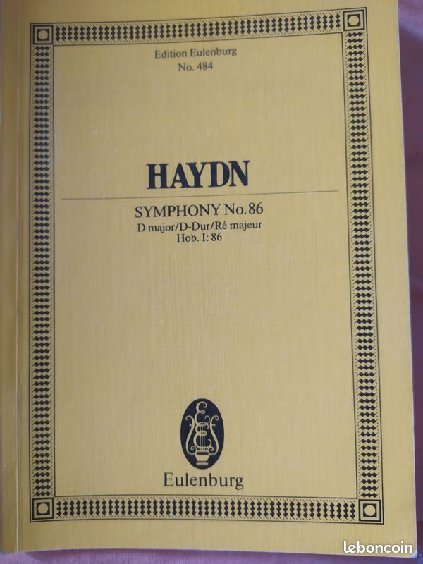 Partition - Haydn - Symphony 86 (image 1)