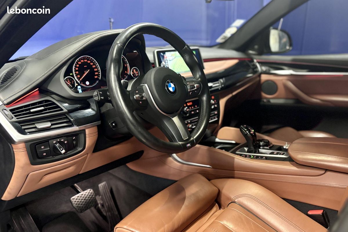 BMW X6 (F16) 40d xDrive 3.0 d 313 cv Boîte auto (image 8)