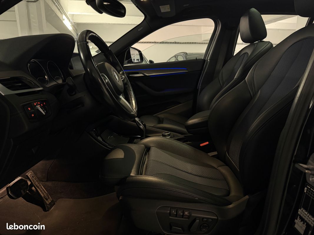 BMW X2 2.0 D 150ch M Sport - Suivi complet - Full options - CarPlay- Lumière d'ambiance - Siège chauffant - Toit ouvrant- Hayon éléctrique (image 10)