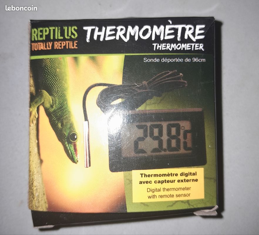 Thermomètre digital avec sonde (image 1)