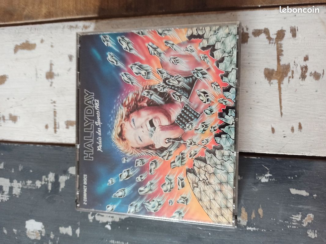 CD Johnny Hallyday Palais des sports 1982 (image 1)