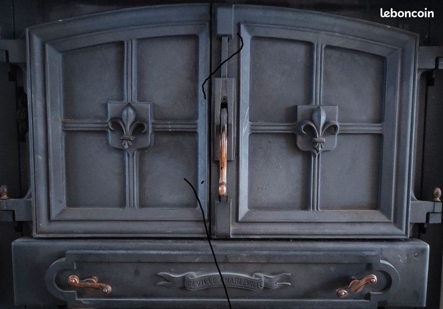Portes insert cheminée DEVILLE CHARLEVILLE (image 3)