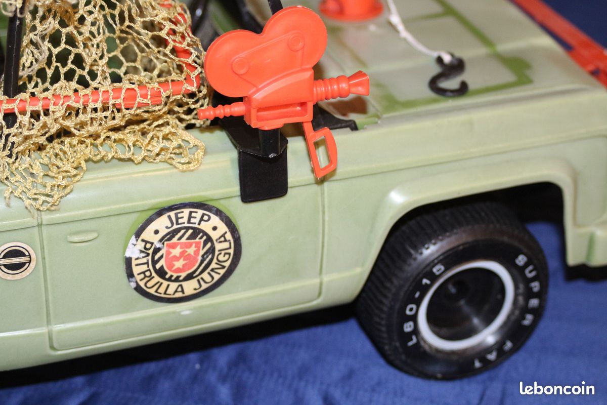 Vintage 1973 Mattel Big Jim Adventure Jungle Safari Rhino Rhinoceros Toy Figure - België