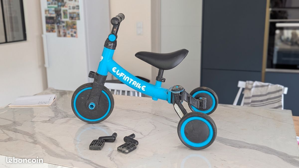 Vélo Enfant,Tricycle bébé évolutif 1-3 Ans,Vélo Draisienne,Vélo s - Main Image