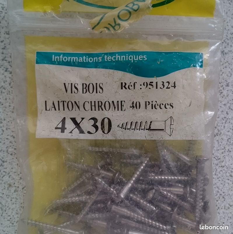 Vis bois 4 X 30 (image 1)