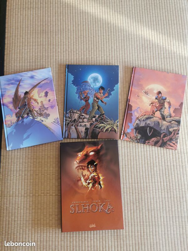 Slhoka Coffret intégrale Tomes 1 à 3 – Soleil – Très bon état (image 4)