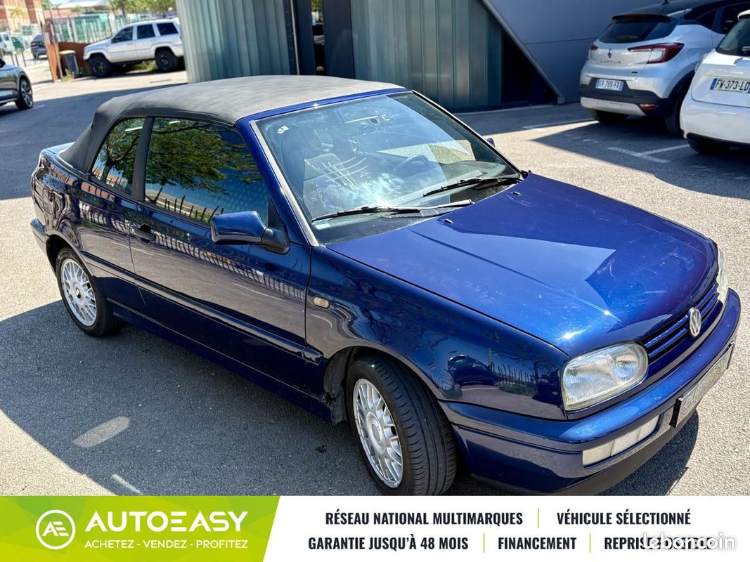 Volkswagen Golf III 3 Cabriolet 1.8 90cv BON JOVI / Révisée avec distribution neuve / (image 8)