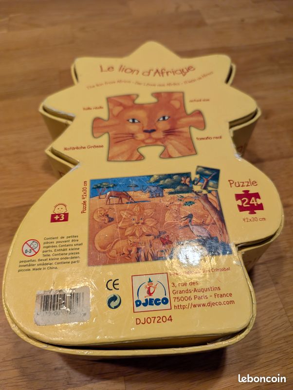 Puzzle DJECO Le lion d'Afrique (image 2)