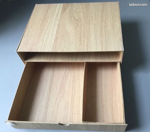 HÄSTVISKARE Mini-commode IKEA, motif chêne, 32x24 cm (image 3)