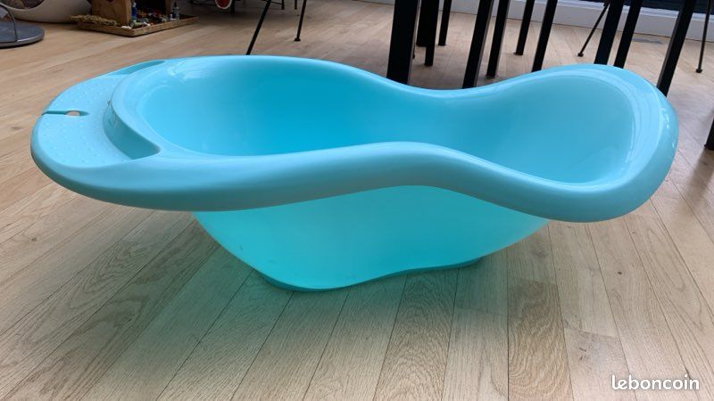 Baignoire bébé bleue (image 1)