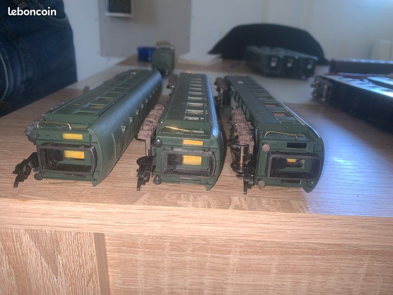 Rame HO Fleischmann – Locomotive Vapeur + 3 Voitures – Train électrique