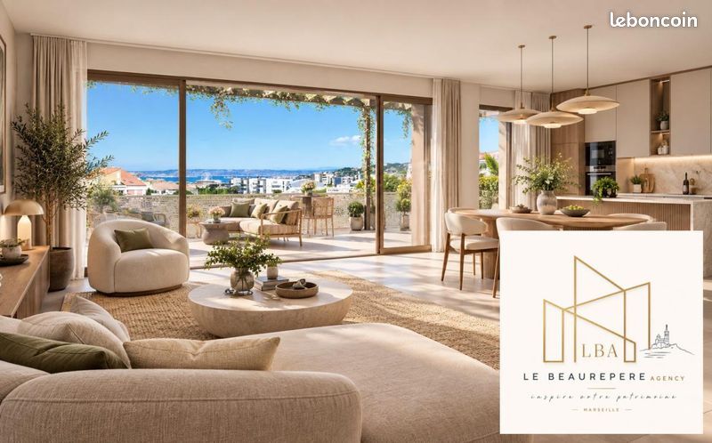 Appartement 3 pièces 61 m² · à Marseille · 61 m² · 355 000 €