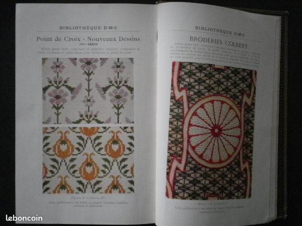 Lot De Patrons De Couture Et Crochet D.M.C Vintage - Années 1930 - Occasion En Bon état