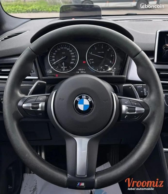 Bmw Serie 2 Gran Tourer 218d XDrive PACK M BVA8 7 Places Toit Pano GPS Caméra J (image 14)