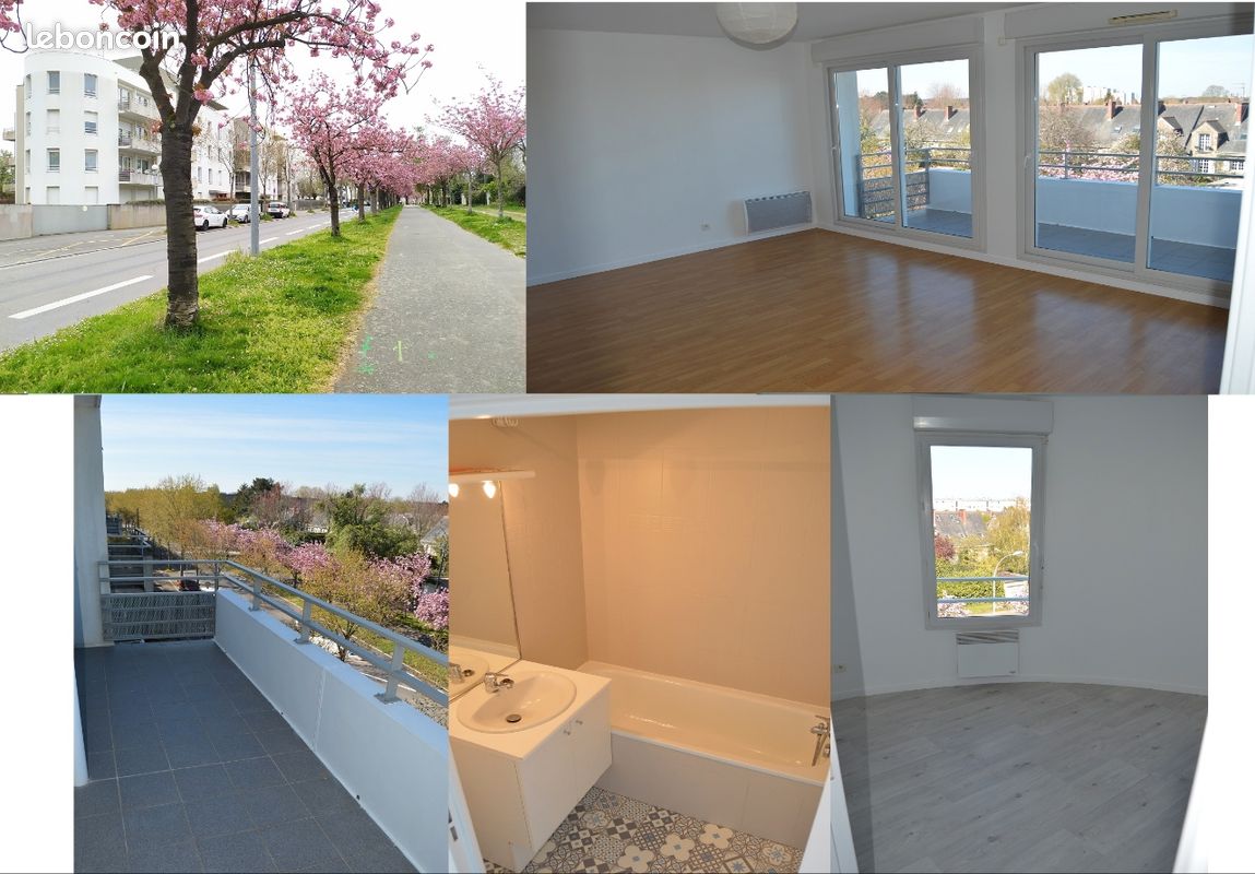 Appartement 4 pièces 72 m² · à Nantes · 72 m² · 950 €/mois