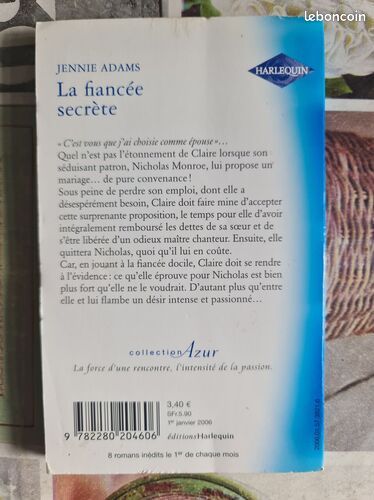 [Livre] La fiancée secrète - Très bon état (image 2)