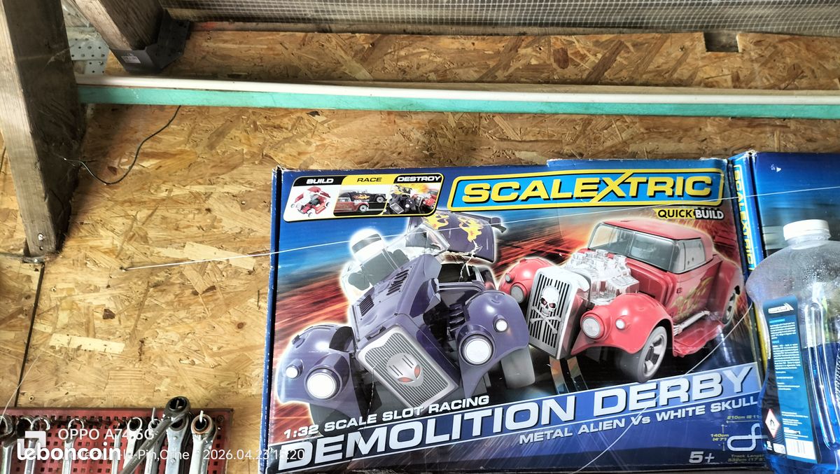 Circuit scalextric Manque les voiture (image 1)