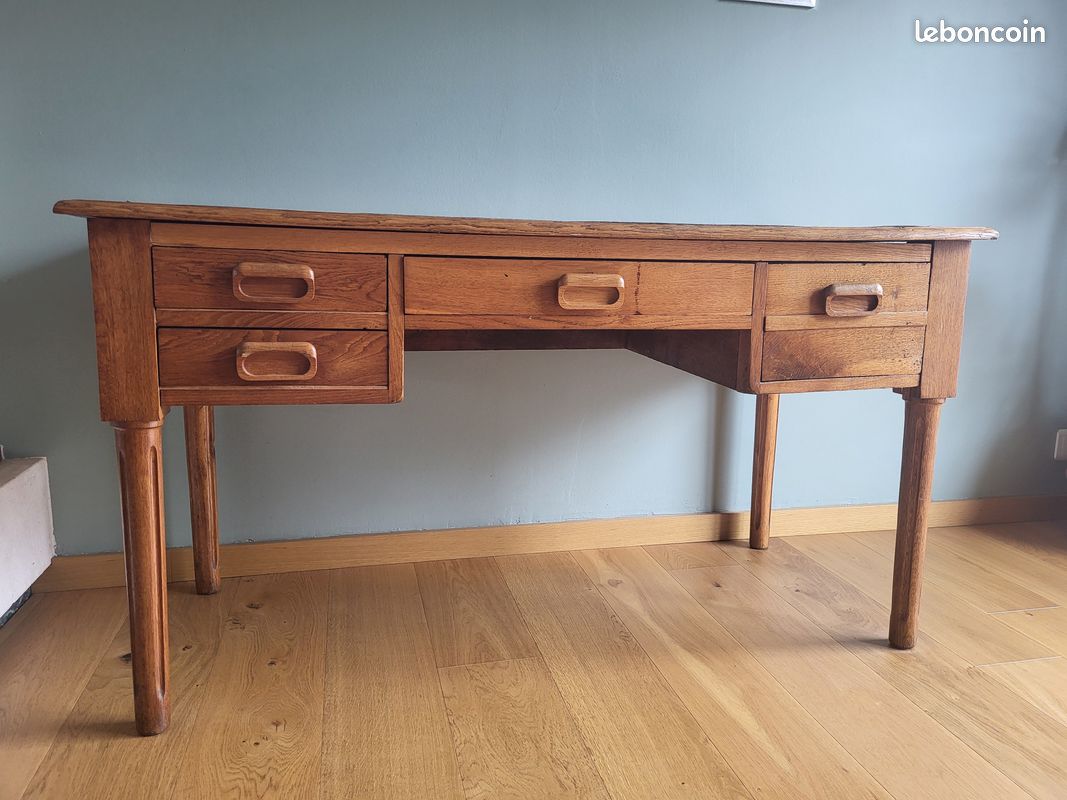 Bureau bois véritable (image 1)