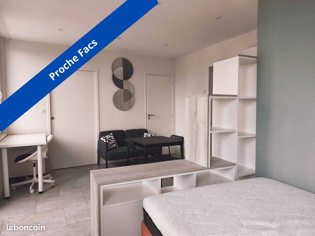 Appartement 1 pièce 28 m² · à Clermont-Ferrand · 28 m² · 550 €/mois