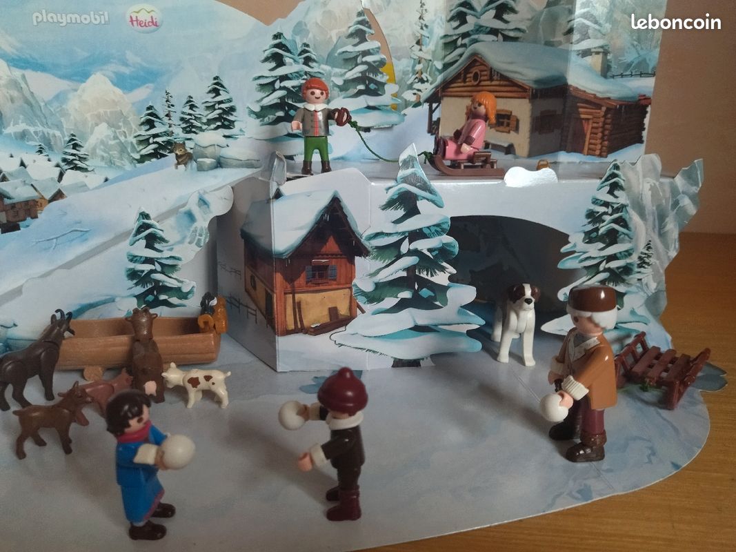 Playmobil - PLAYMOBIL 70260 - Calendrier de l'Avent Heidi en Hiver