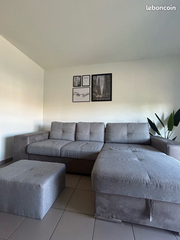 Canapé gris (image 10)